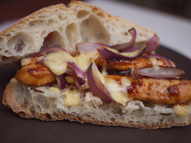 From Pizza to Sandwich: BBQ Chicken & Caramelized Onion